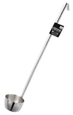 TAKAGI Mestolo Kanro in acciaio inox 18-8 manico lungo extra large 60 cc - Immagine 1 di 2