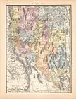 1911 Antique NEVADA State Map Vintage Map of Nevada Gallery Wall Decor 1037