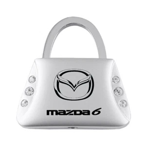 Llavero y llavero Mazda 6 - llavero en forma de bolso con cristales brillantes - Imagen 1 de 3