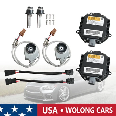 2 pcs Xenon Headlight Ballast Control Igniter for 2005-2014 Infiniti M35 M45 - Image 1 of 4