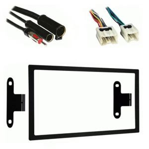 Fits Nissan Maxima 1995-1999 Double DIN Stereo Harness Radio Install Dash Kit - Picture 1 of 4