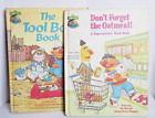 Sesame Street Book Club Lot of 2 Books Tool Box Book & Don't forget the Oatmeal!