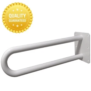 Mango de Soporte para Baño Accesible Blanco 50 cm DN 32mm - Imagen 1 de 8