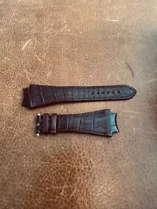 Harry Winston Watch Strap Brown Alligator 28.5mm x 18mm (insert) - Picture 1 of 2