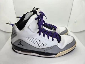 Air Jordan SC-3 Basketballschuhe Herren 12 weiß dunkel Concord Sportschuhe - Bild 1 von 8