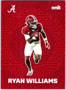 2025 Onit Ryan Williams Crimson Fusion Parallel Alabama Crimson Tide - Bild 1 von 2