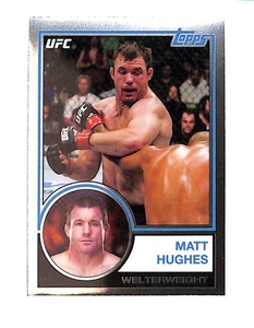 TOPPS UFC 2018 INSERTO CROMATO UFC83MHU BASE HUGHES OPACA - Foto 1 di 2