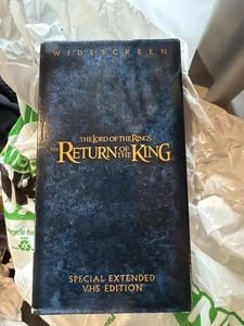 lord of the rings return of the king VHS Widescreen Special Edition - Picture 1 of 2