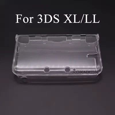 New 3DS XL LL 3DS Plastic Clear Protective Case Cover Hard Shell Skin For 3DS - Image 1 of 2