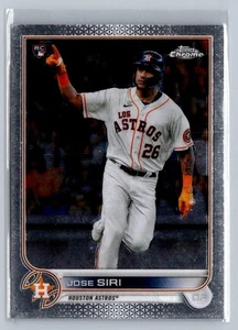 2022 Topps Chrome Sonic #599 Jose Siri novato Houston Astros - Imagen 1 de 2
