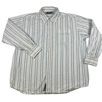 Camisa Southpole De Colección Para Hombres XXL Rayas Con Botones Informal Multicolor Clásica Foto 1 de 4