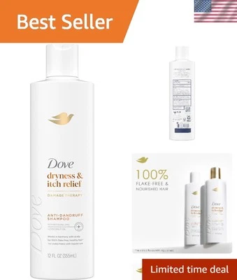 Champú anticaspa aprobado por PETA - Nutritivo 12 fl oz para el cuidado del cabello seco y el cuero cabelludo Foto 1 de 4