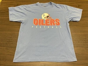 VTG Houston Oilers Men’s Light Blue NFL Football T-Shirt - Reebok - Medium - Picture 1 of 2