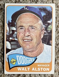 Walt Alston - 1965 Topps # 217 - - Picture 1 of 2