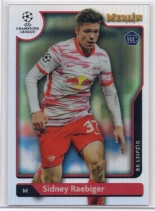 Sidney Raebiger 2021-22 Topps Merlin UEFA Champions League Refractor - Picture 1 of 2