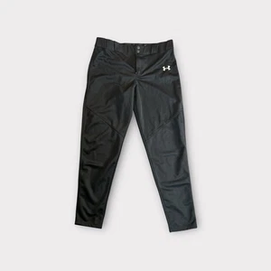 Under Armour Pantalone da Baseball Nero 100% Poliestere Gioventù XL - Foto 1 di 7