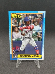 Luisangel Acuna 2025 Topps Series 2 1990 Topps 90B2-22 - New York Mets RC - Picture 1 of 6