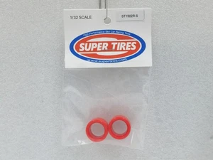 Revo Slot 1502RS-Red Silicone Super Tires 1:32 Car Part Viper Supra Ferrari 333 - Picture 1 of 1