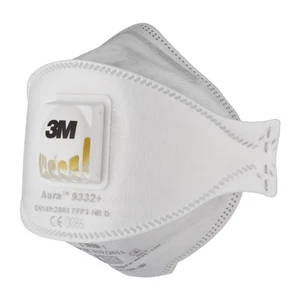 10 x 3M™ Aura™ Comfort Cool Flow™ Atemschutzmaske - 9332+ FFP3 - mit Ventil - Bild 1 von 7
