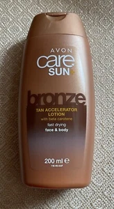 Avon Care Sun+ Lozione Acceleratore Abbronzatura Bronzo Viso&Corpo con Beta Carotene 200ml - Foto 1 di 2
