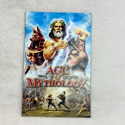 Age Of Mythology Game For Microsoft 2003 Booklet only - No Game/Disk - Image 1 of 3