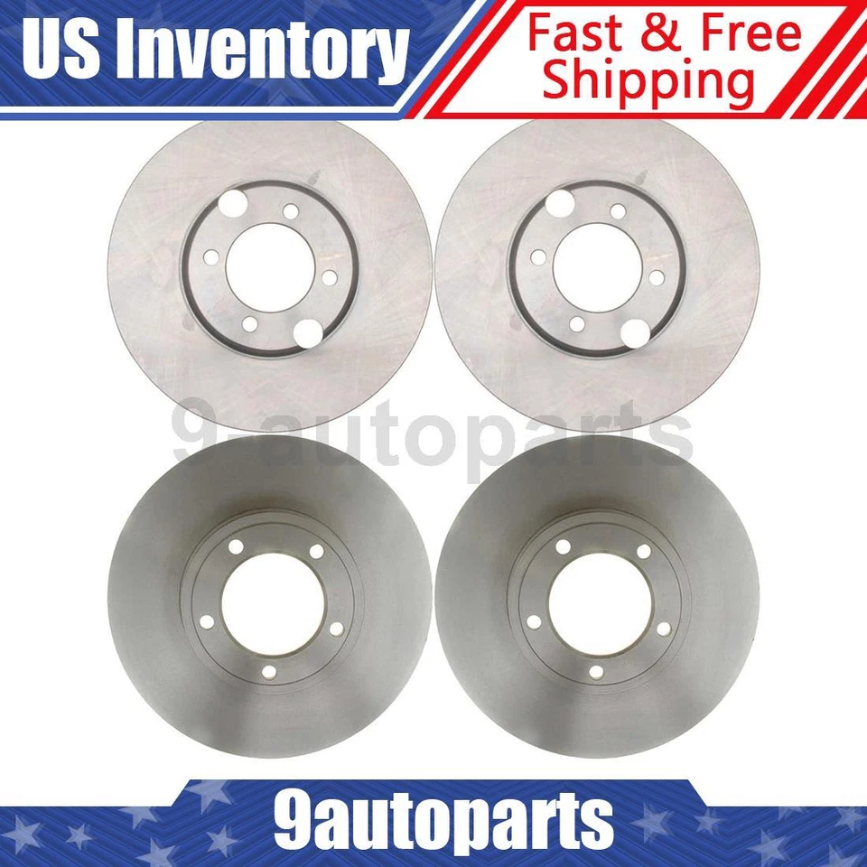 Rotores de freno de disco delanteros traseros para 1985 1986 1987 Jaguar XJ6 Foto 1 de 4