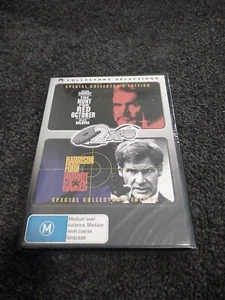 2x's HUNT FOR RED OCTOBER - PARIOT GAMES Tom Clancy DVD Collectors REGION 4 - Picture 1 of 4