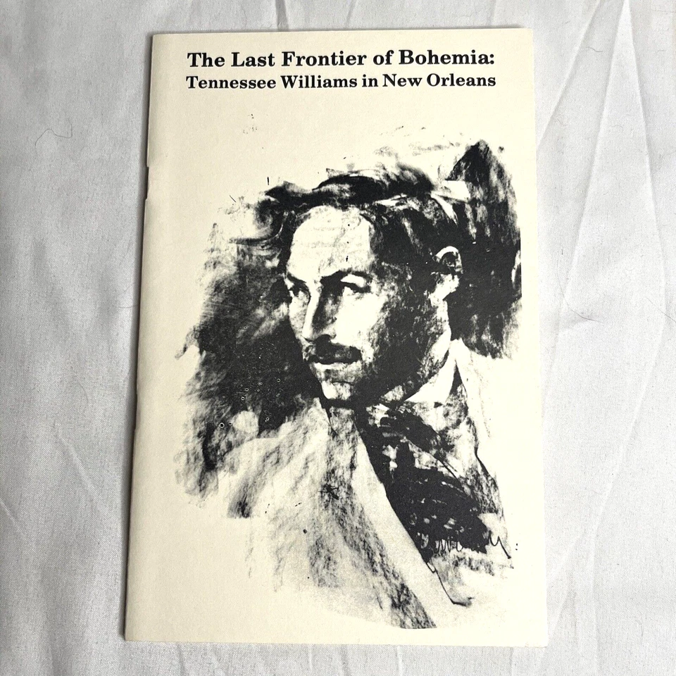 The Last Frontier Of Bohemia Softcover Tennessee Williams Holditch Signed 1987 Foto 1 de 4