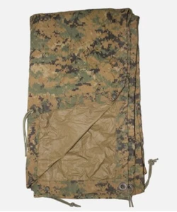 Telone militare campo telone rifugio USMC MARPAT bosco mimetico reversibile CIF* - Foto 1 di 2