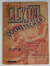 ELEKTRO-Dolmetscher, Radio-Elektro-Fernmeldetechnik, 1947