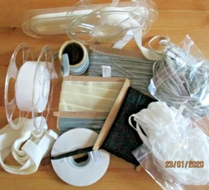 Samtband Weiß, Grau, Schwarz,waschbar,farbecht,gut,je 1m,1,5 m,2m,3m nach Breite - Bild 1 von 17