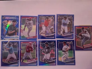 2023 Donruss Holo Blue Parallel Lot (17 Different Cards) - Picture 1 of 2