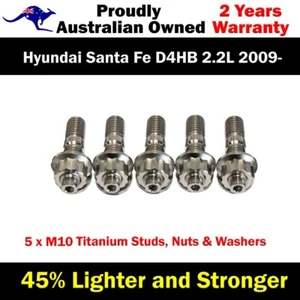 Titanium Turbo Charger Stud Kit For Hyundai Santa Fe D4HB 2.2L 2009 Onwards - Bild 1 von 4