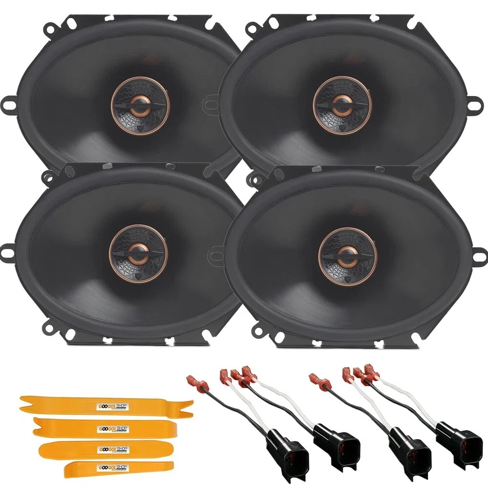 Altavoces de puerta delantera y trasera Infinity REF8632CFX 6x8" para Ford Escape 2001-2010 Foto 1 de 4