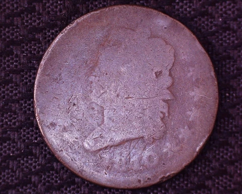 1810 Classic Head  Large Cent  Decent Detail Low Mintage  # LC042 Cover
