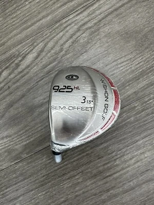 Wishon 925HL 3 Fairway Wood 15* Ladies Womens LH Semi Offset HEAD ONLY NEW - Image 1 of 4