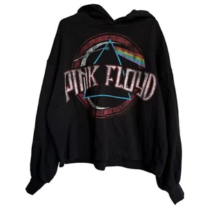 Truce Nordstrom Girls Pink Floyd Hoodie Size Small Dark Side Of The Moon Graphic - Picture 1 of 5