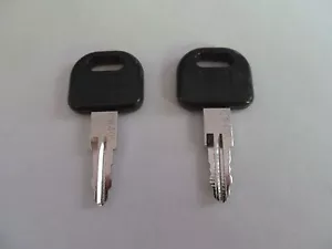 2 Keys CW405 FIC Entry Door Lock Handle Knob Deadbolt RV Motorhome Trailer - Bild 1 von 1