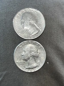 error coins us Washington Quarter 1965 No Mint Mark DDO, DDR Crack Thru Face. - Picture 1 of 7