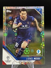 LIONEL MESSI 2021-22 Topps UEFA Champions League 1st Edition Starball Foil #10