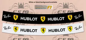 Adesivo Visiera Fit Vetal o Casco Kimi Raikkonen Ferrari F1 Curvo - Foto 1 di 2