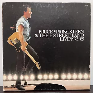 BRUCE SPRINGSTEEN & E STREET - Live 1975-85 (1986) - 12" Vinyl Record 5xLP - EX - Picture 1 of 4