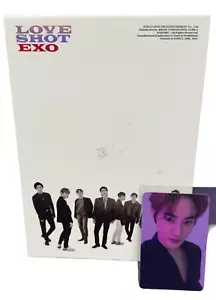 EXO Love Shot CD Book K pop (card 2) - Picture 1 of 2