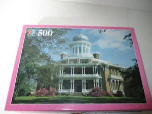 1998 Milton Bradley MB 500 pc Croxley Puzzle Longwood, Natchez, TN - Picture 1 of 5