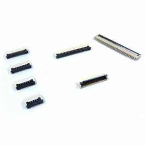 Pitch 1.0mm FPC/FFC Flat Cable Connectors 4/5/6/8P-30P Clamshell Bottom Contact - Picture 1 of 5