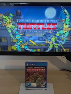 Teenage Mutant Ninja Turtles Mutants in Manhattan PS4 - Disc Near Mint, getestet! - Bild 1 von 11