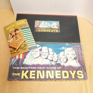 Vintage The Exciting New Game Of The Kennedys Board Game 1962 President - Picture 1 of 10