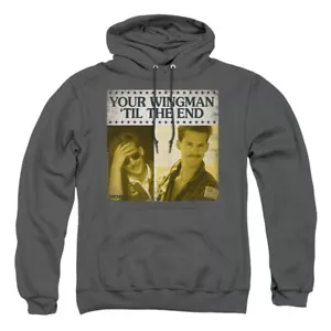 Top Gun "Til The End" Pullover Hoodie, Sweatshirt or Long Sleeve T-Shirt - Picture 1 of 9