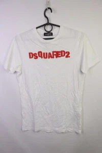 Dsquared2 White Cotton Crew-Neck Short Sleeves Pullover T-Shirt 14Y - Picture 1 of 15