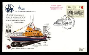 1984 DUKE OF ATHOLL SIGNED R.N.L.I. SPECIAL COVER - Picture 1 of 2